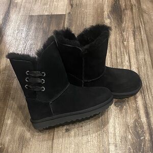 UGG Constantine black suede boots. Size 6